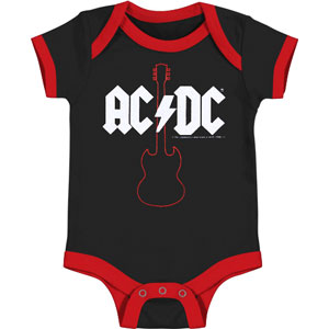 AC/DC Bodysuit Front