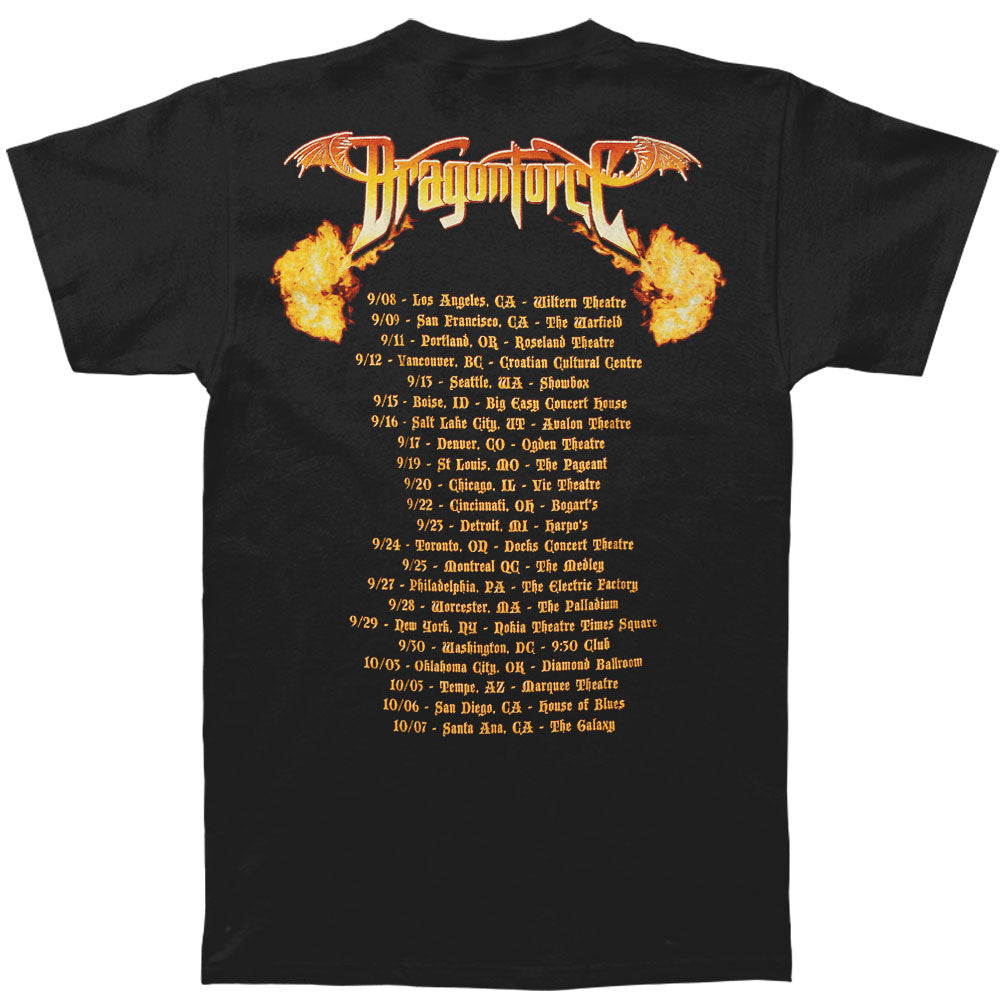 Dragonforce Flames Arms T-shirt