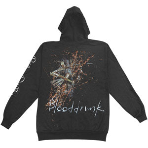 Children Of Bodom Blooddrunk Zippered Hooded Sweatshirt Back