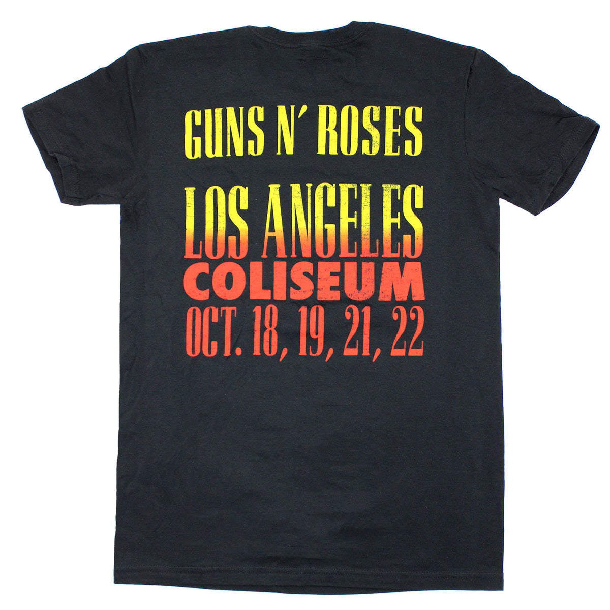 Guns N Roses T-shirt Back