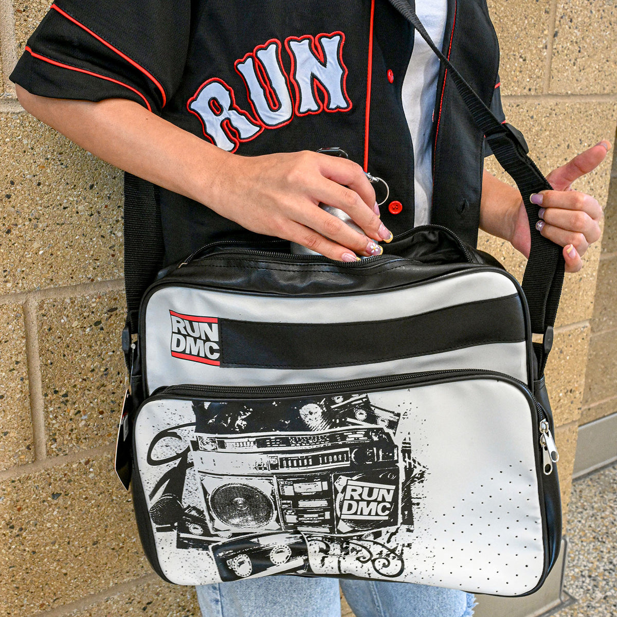 Run DMC Messenger Bag Back