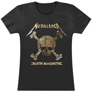 Metallica Mosaic Skulls Junior Top Front