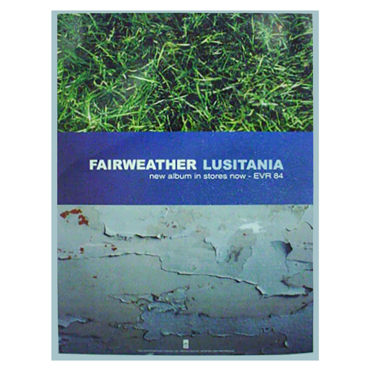 Fairweather Concert Promo Poster Front