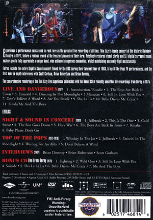 Thin Lizzy DVD