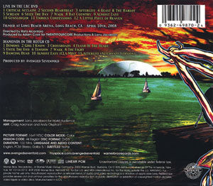 Avenged Sevenfold DVD Back