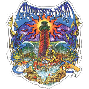 Grateful Dead Watch Tower Sticker Front