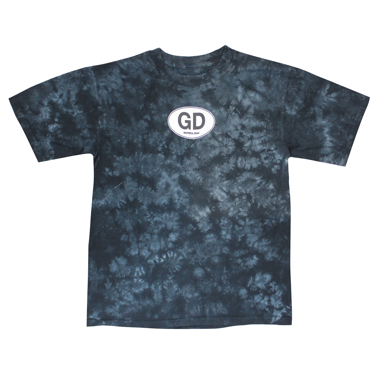 Grateful Dead GD Oval Logo Tie Dye T-shirt Front