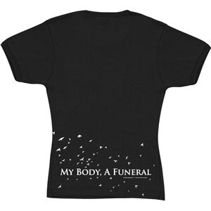 My Dying Bride My Body A Funeral Girls Jr Back