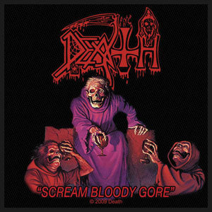Death Woven Patch Front