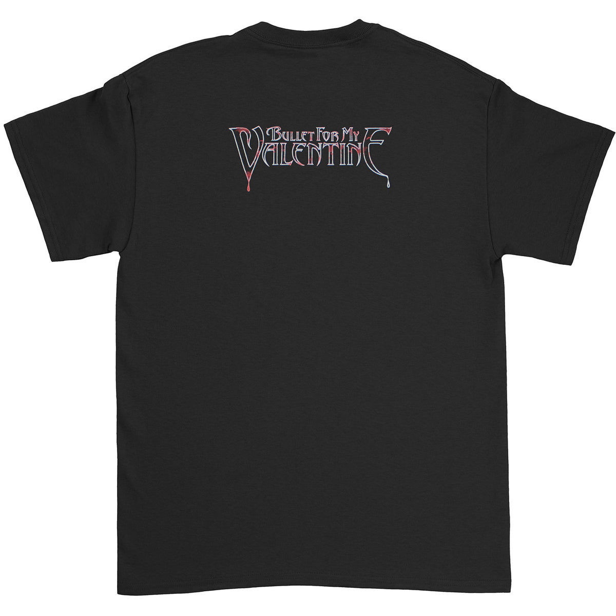 Bullet For My Valentine British Flag T-shirt Back