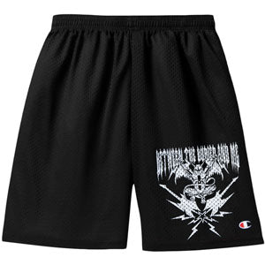 Between The Buried And Me Shredder Gym Shorts Front