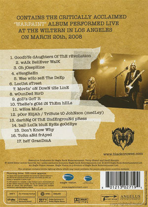 Black Crowes DVD