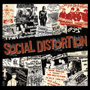 Social Distortion Sticker Front