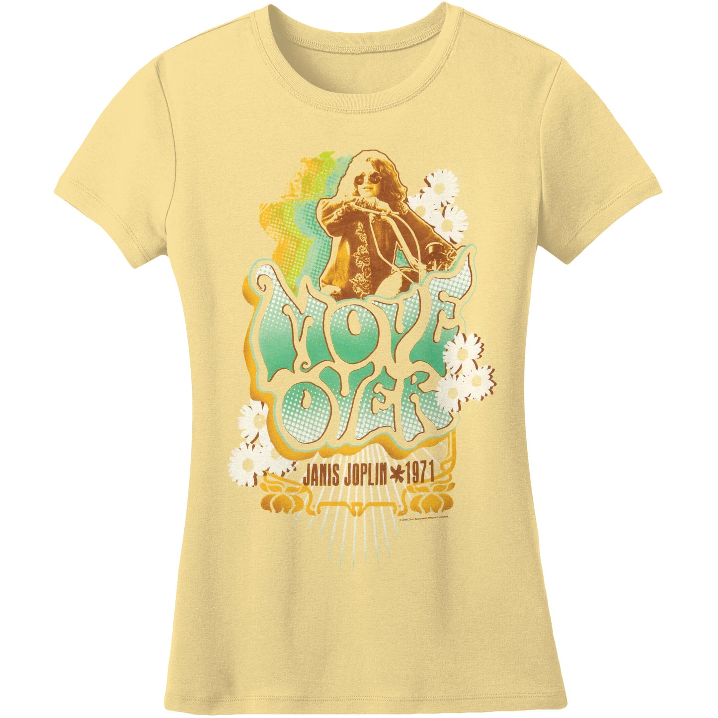 Janis Joplin Move Over Junior Top Front