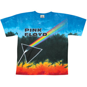 Pink Floyd Us And Them Tie Dye T-shirt Front
