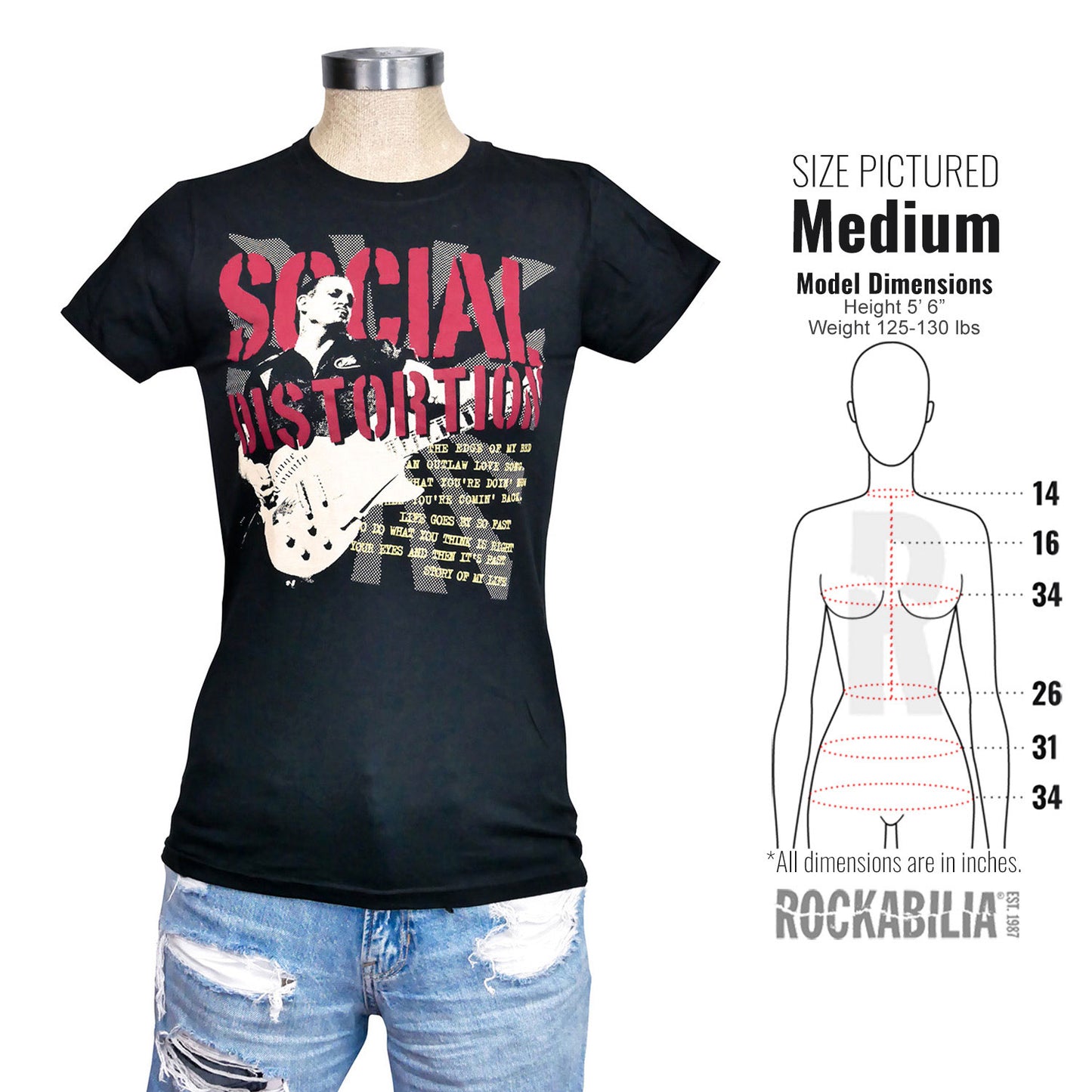Social Distortion Story Of My Life Junior Top Alt 3