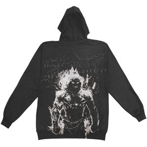 Chain Scramble Zippered Hooded Sweatshirt