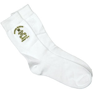 Michael Jackson White Glitter Socks Socks Front