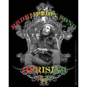 Bob Marley Sticker Front