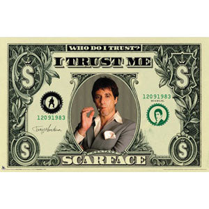 Scarface Subway Poster Front
