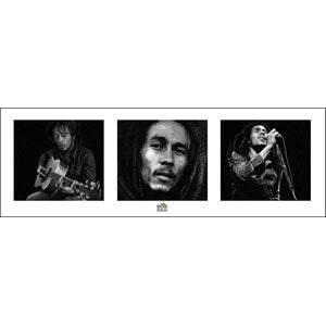 Bob Marley Slim Print Poster Front