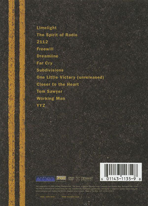 Rush DVD