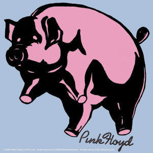 Pink Floyd Pig Sticker Front