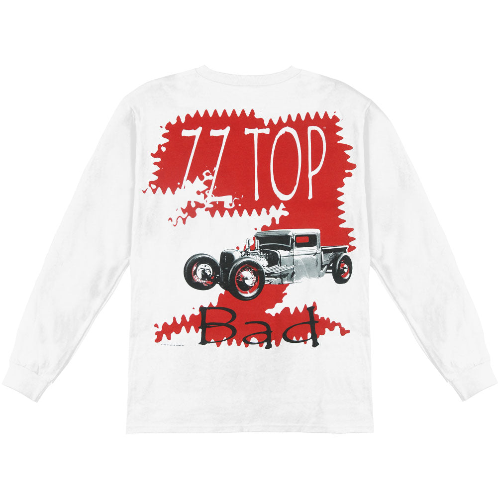 ZZ Top Bad Hot Rod Long Sleeve Back