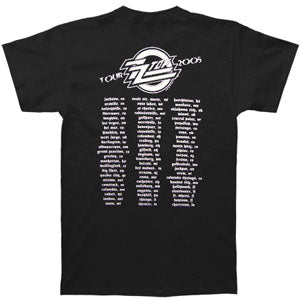 ZZ Top Skull 2005 T-shirt Back