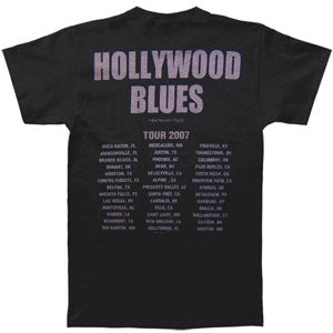 ZZ Top Hollywood Blues 07 Tour Slim Fit T-shirt Back