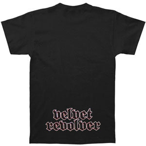 Velvet Revolver Pistol Girl Slim Fit T-shirt Back