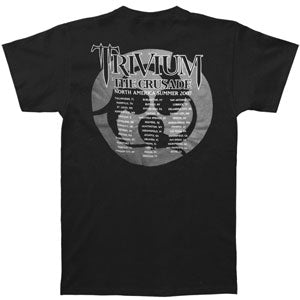 Trivium 2007 North America Summer Tour T-shirt Back