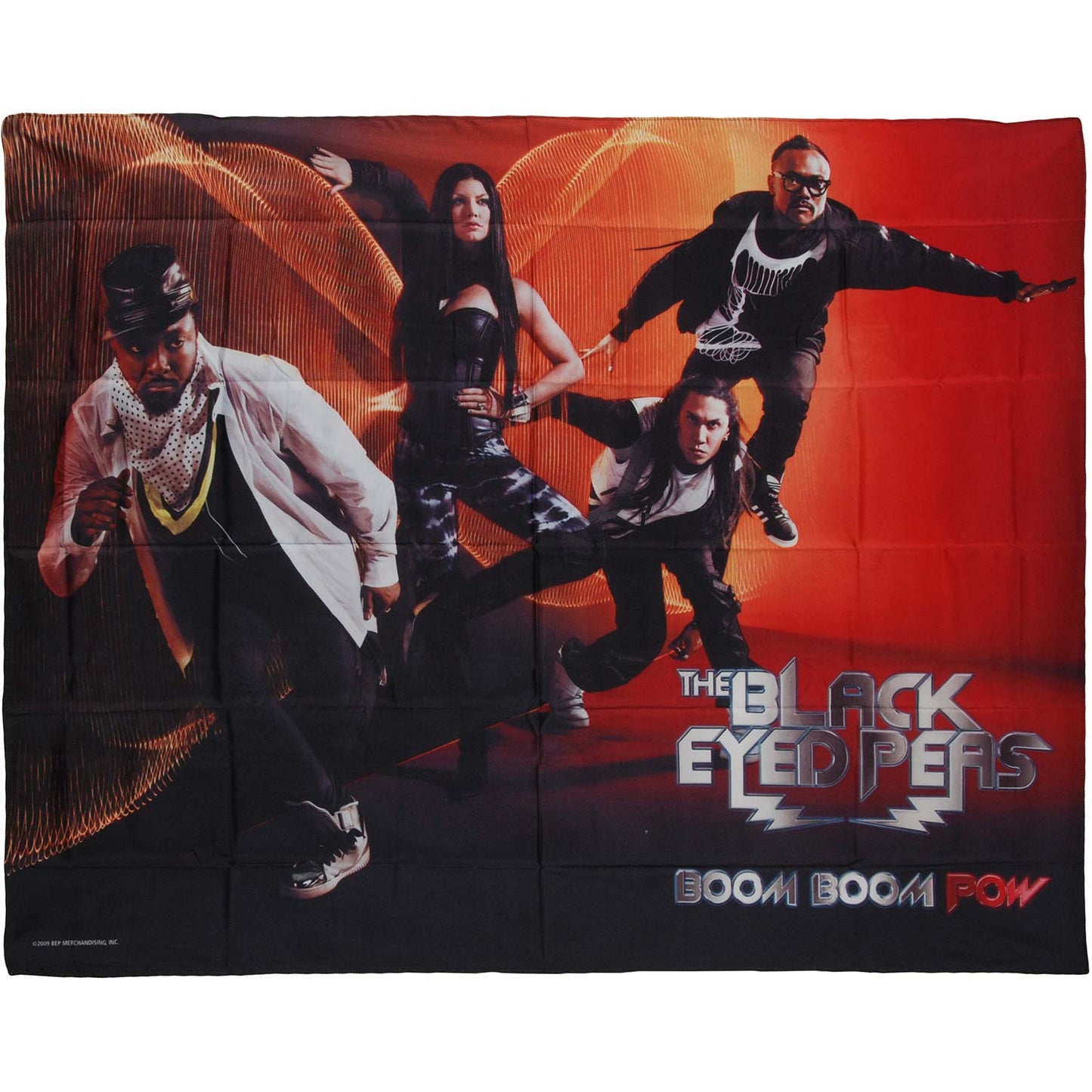 Black Eyed Peas Boom Boom Pow Poster Flag Front