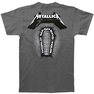 Metallica Coffin Tour T-shirt Back