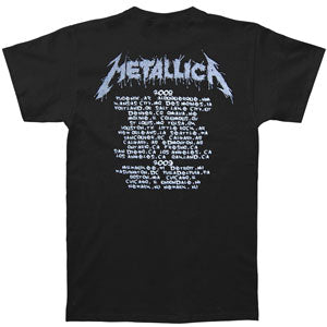 Metallica Soiree 08/09 Phoenix T-shirt Back