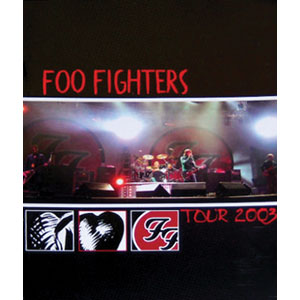 Foo Fighters 2003 Tour Tour Book Front