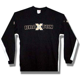 Toni Braxton Striped Sleeves Long Sleeve Front