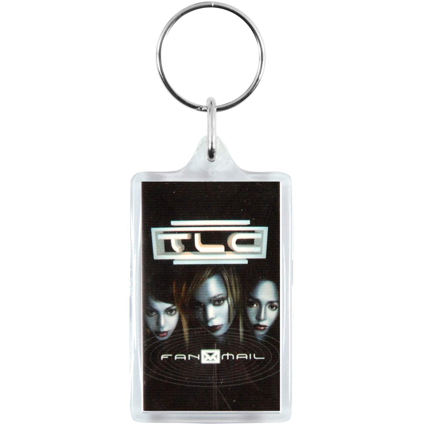 TLC Plastic Key Chain Front
