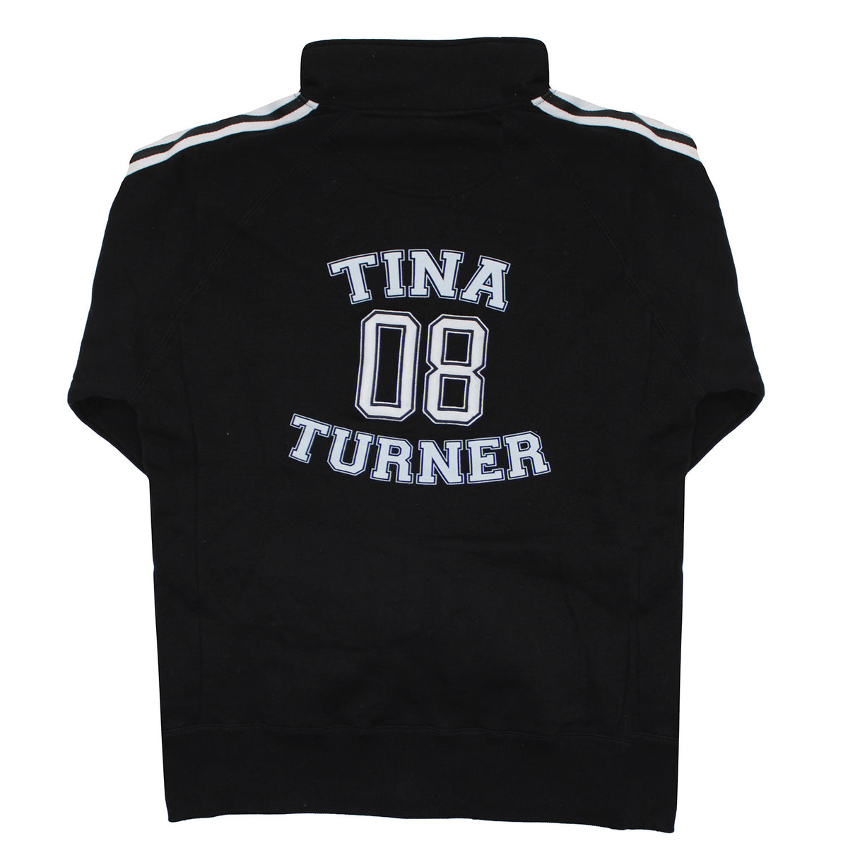Tina Turner 08 Striped Sleeve Jogger Sweatshirt Back