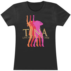 Tina Turner Multi Silhouette Junior Top