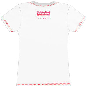 Tim Mcgraw Red Face Junior Top Back