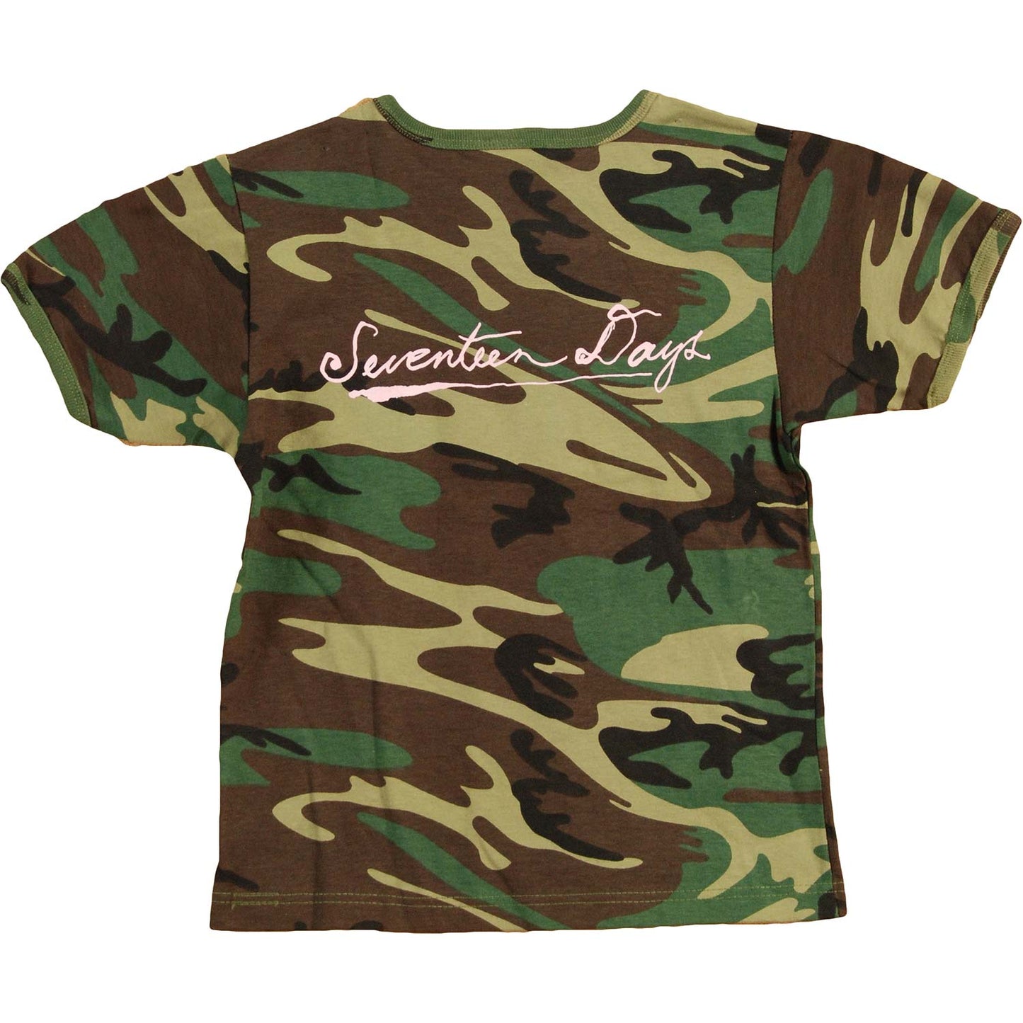 3 Doors Down 3DD Camo Junior Top