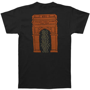 Steve Earle Police Man T-shirt Back