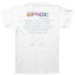 Spice Girls Signatures T-shirt Back