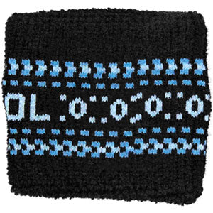 Snow Patrol Logo & Stripes Athletic Wristband Back