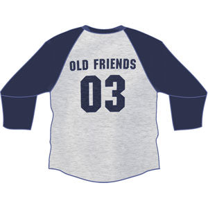 Simon & Garfunkel OLD FRIENDS 03 Baseball Jersey Baseball Jersey Back