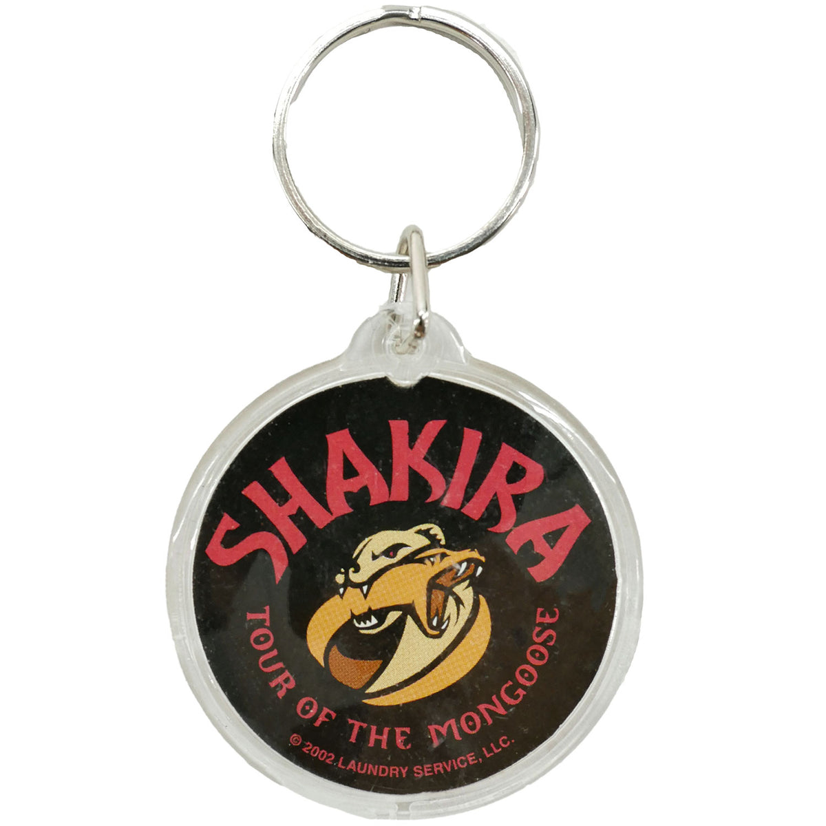 Shakira Plastic Key Chain Back