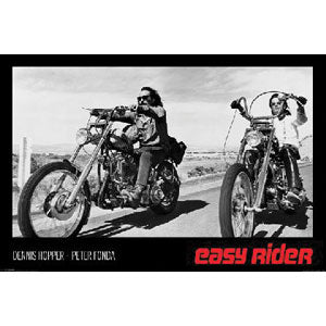 Easy Rider Classic B & W Domestic Poster