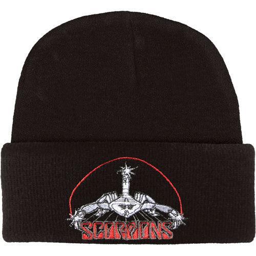 Scorpions Silver Scorpion Beanie Front