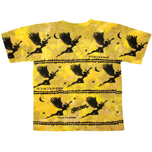 Santana All Over Tye Die (Only 1 Left) Tie Dye T-shirt Back